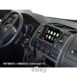 Alpine KIT-802T5 VW Volkswagen T5 & T6 8 Facia Steering Wheel Installation Kit