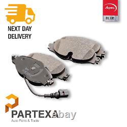 Apec Front Rear Brake Kit 4x Discs & 2x Pad Set Fits VW Transporter Caravelle