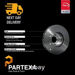 Apec Front Rear Brake Kit 4x Discs & 2x Pad Set Fits VW Transporter Caravelle