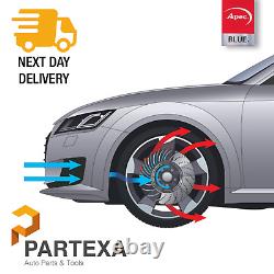 Apec Front Rear Brake Kit 4x Discs & 2x Pad Set Fits VW Transporter Caravelle