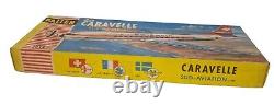 Aviation Caravelle Sud-aviation Model Kit Made By Faller Scale 1100 No. 1958