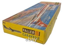 Aviation Caravelle Sud-aviation Model Kit Made By Faller Scale 1100 No. 1958