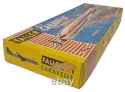 Aviation Caravelle Sud-aviation Model Kit Made By Faller Scale 1100 No. 1958