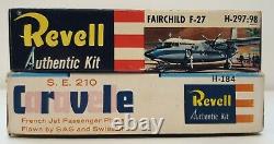 Aviation Fairchild F-27 Propjet Transport & S. E 210 Caravelle Revell Kits