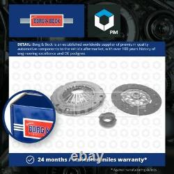 Clutch Kit 3pc (Cover+Plate+Releaser) fits VW CARAVELLE Mk4 2.4D 95 to 03 B&B