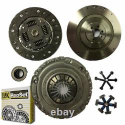 Flywheel And Luk Clutch Kit, Bolts For A Vw Transporter / Caravelle Bus 2.0 Tdi