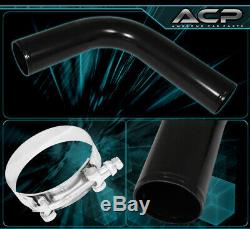 Fmic Kit Aluminum Pipes Piping With Fin & Tube Front Mount Turbo Intercooler Set