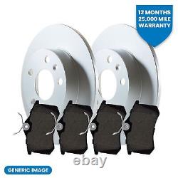 Front & Rear Discs & Pads Braking Kit For VW Transporter Transporter / Caravelle