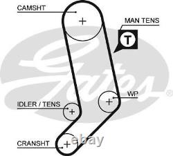 Gates K065323XS Timing Belt Kit Fits VW Transporter Transporter / Caravelle