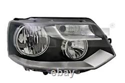 Genuine TYC headlights left black for VW Multivan T5 7E1941015G