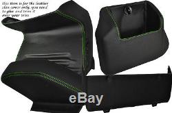 Green Stitch Four Piece Lower Dash Kit Covers Fits Vw T4 Transporter Caravelle