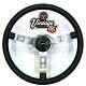 Land Rover Series 2 2a 3 17 Steering Polished Wheel & Boss Horn Kit Alloy Black