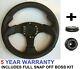 Perfomance Steering Wheel And Snap Off Boss Kit Fit Vw T2 T25 T3 T4 Transporter