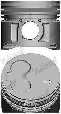 Piston fits VW CARAVELLE Mk4 2.4D 90 to 03 Engine Nural VOLKSWAGEN Quality New