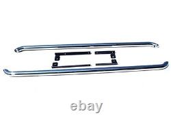 Polished Side Rail Step Bar Running Board Kit For 2003+ VW Transporter T5 T6 SWB