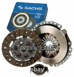 Sachs 3 Part Clutch Kit For Vw Transporter / Caravelle Bus 1.6 Td Syncro
