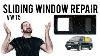 Side Sliding Window Repair Vw T5 Vw T5 Side Window Removal Vw T5 Leaking Side Windows