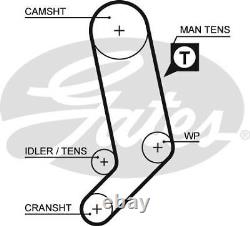 Timing Belt Kit Fits VW Transporter Transporter / Caravelle GATES K025323XS