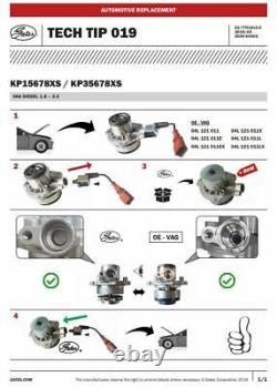 Timing Belt & Water Pump Kit fits VW Set Gates VOLKSWAGEN Top Quality Guaranteed