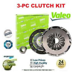 VALEO 3-PC CLUTCH KIT for VW TRANSPORTER / CARAVELLE Mk VI Bus 2.0 TDI 2015-on