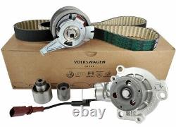 VW, Audi, MAN, SEAT, Skoda, 1.6L 2.0L TDi Timing belt & Water pump kit Genuine