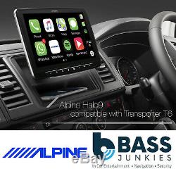 VW T6 2015 On Alpine 9 DAB Bluetooth CarPlay Android Car Stereo Infoadaptor Kit