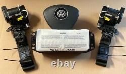 VW T6 Transporter Caravelle Dashboard Airbags Kit Driver & Passenger & Seatbelts