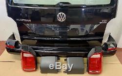 VW T6 Transporter Caravelle Tailgate Rear End Conversion Kit Black