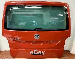 VW T6 Transporter Caravelle Tailgate Rear End Conversion Kit In Red