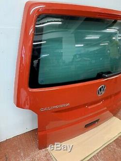 VW T6 Transporter Caravelle Tailgate Rear End Conversion Kit In Red