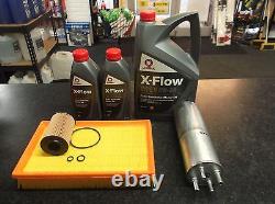 Vw T5 Transporter Caravelle 2.0 Tdi Service Kit Oil Fuel Air Filters Comma Xflow