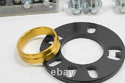 Vw T5 Wheel Spacers 10mm Ring Land Rover Range Rover To VW T5 Alloys Set Kit