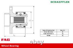 WHEEL BEARING KIT FOR VW TRANSPORTER/Bus/CARAVELLE/T5/Mk/Platform/Chassis/Van