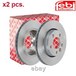X2 Pcs Rear Brake Disc Set Fe28682 Febi Bilstein I
